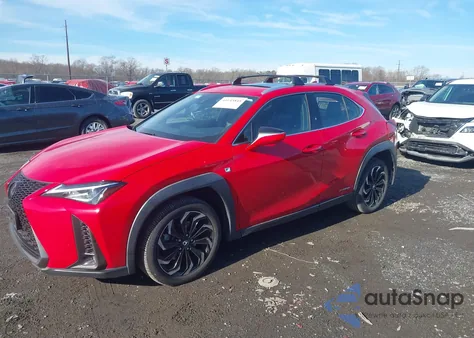 2020 Lexus Ux 250H F Sport z USA, uszkodzony, nr VIN JTHR9JBH5L2025649